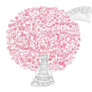 「色々なお花の木」
illustration by すみれ（就労継続支援B型事業所咲く屋・香川県高松市）

少しずつ、5月の新プロダクトのお披露目もしていきます！
こちらは香川県高松市、咲く屋さん @saori_sakuya  に通うすみれちゃんに長年かけて描いてもらったたくさんのお花たちにアレンジを加えて、
大きな木に咲くお花にさせてもらいました！
桜のようにも見えるし、ひとつひとつのお花たち、木の幹もとっっっってもかわいい。
正方形、大判のハンカチにする予定です。

咲く屋さんは定期的に、絵を描いて送ってくださっています。
こうして形になっていって、とても嬉しい！
すみれちゃんの今後もご活躍も楽しみです。

🌸

#桜 #さくら #桜の木 #サクラ #春の花 #桜イラスト #手描きイラスト #ほっこりイラスト #ゆるいイラスト #イラストデザイン #イラストレーター #線画イラスト #線画 #絵描き #アートデザイン #ユニーク #障害福祉 #福祉施設 #就労継続支援 #就労支援 #多機能型事業所 #就労継続支援b型事業所 #就労継続支援b型 #香川県 #高松市 #るるる製作所 #さをり織工房咲く屋 #sozogakko_sakuya #sozogakko #想造楽工